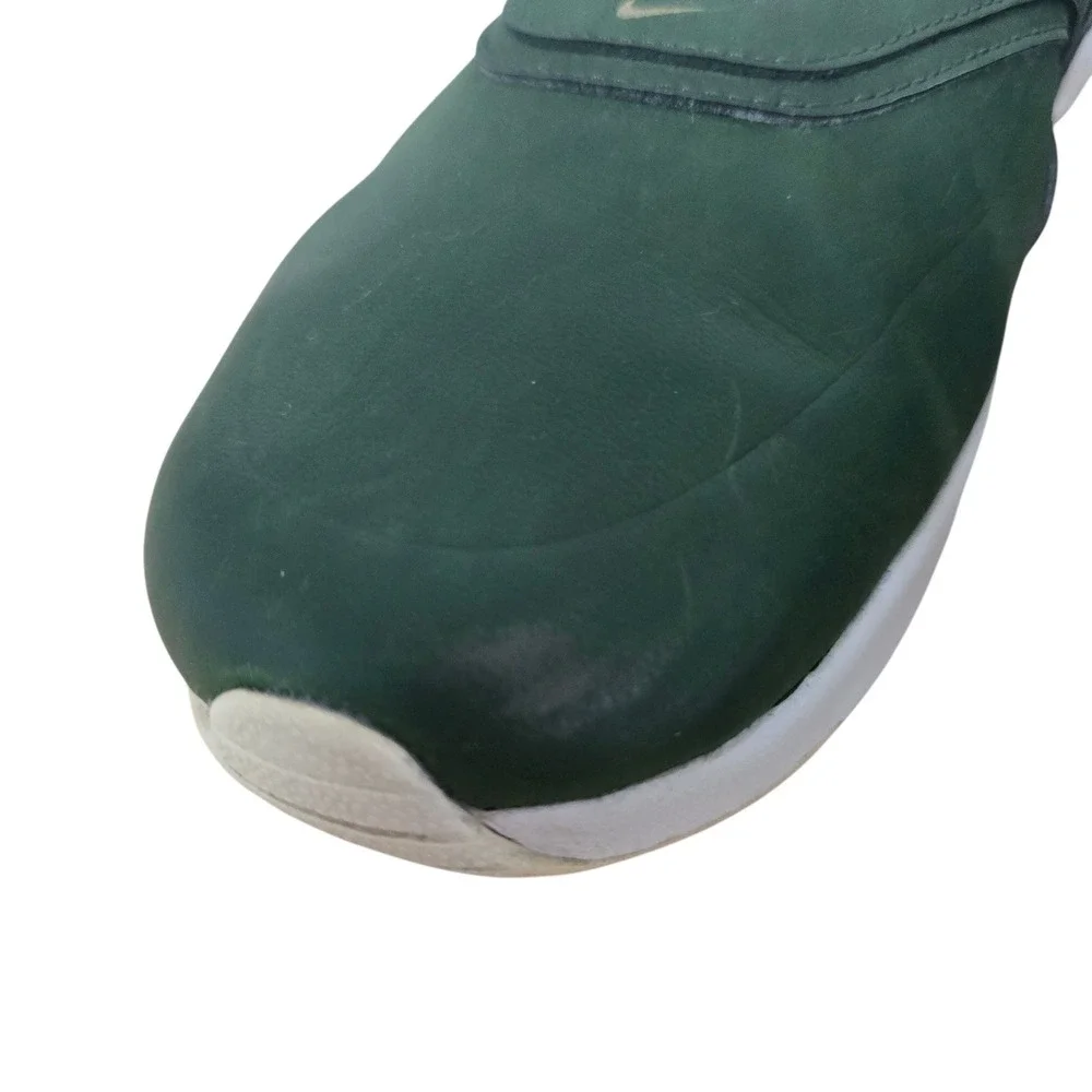 Nike Thea Women's Dark Green Casual Leather Athletic Shoes Size 8.5 Sneakers‎